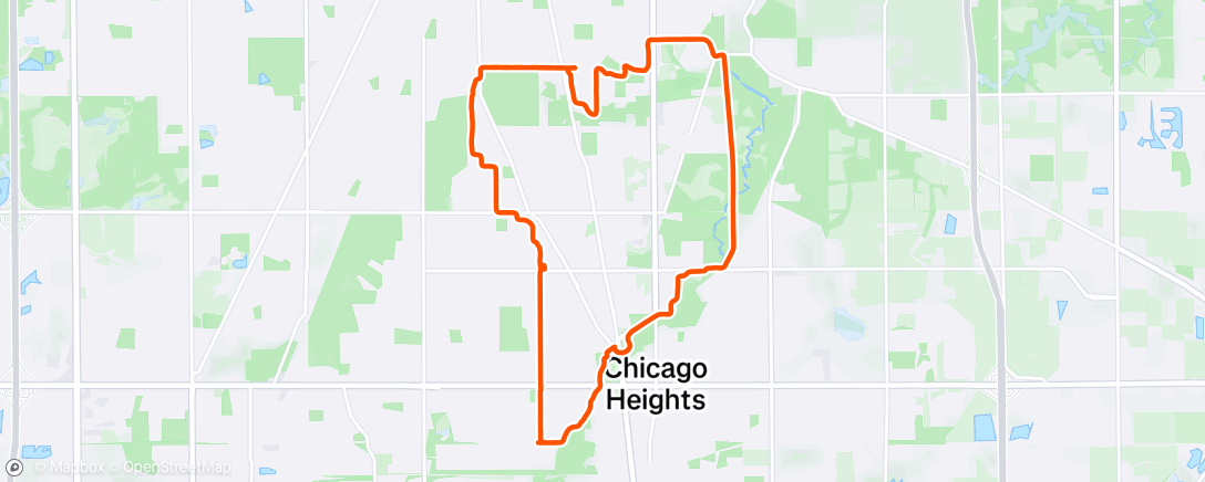 Map of the activity, Morning Ride