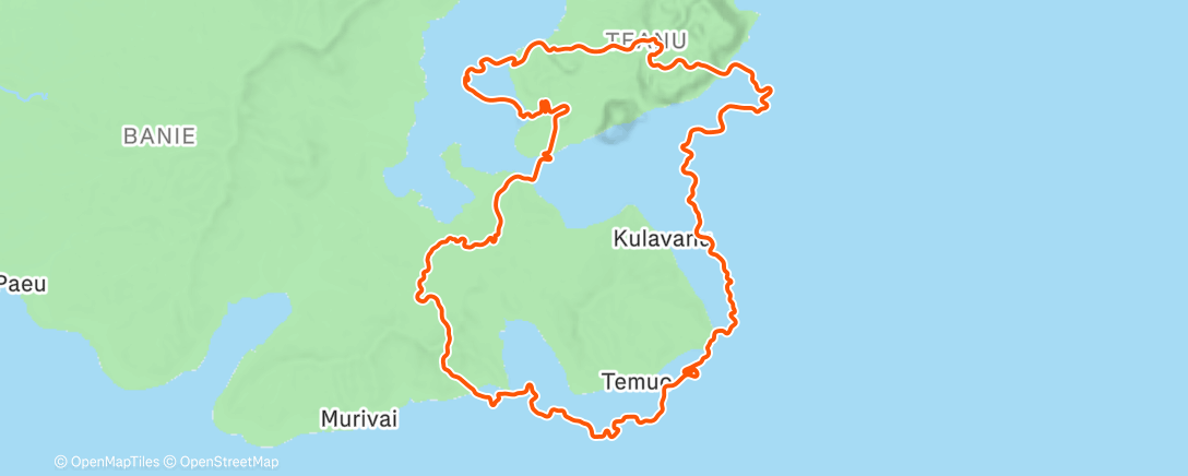 Map of the activity, Zwift - The Big Ring in Watopia