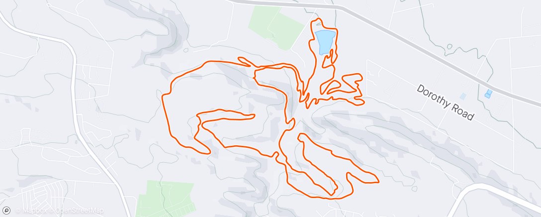 Map of the activity, Eco Trail - 24k