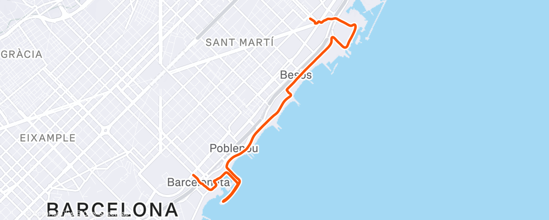 Карта физической активности (Excursión de mañana)