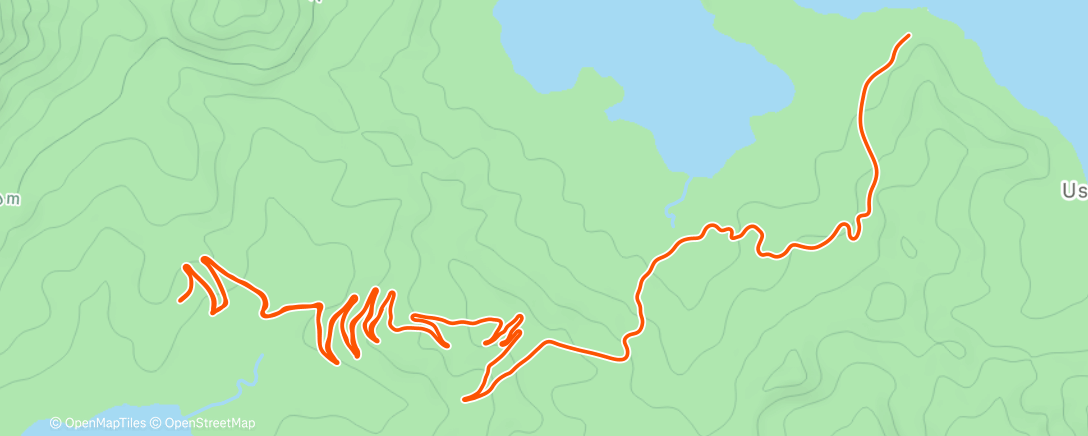 Map of the activity, Zwift - Road to Sky in Watopia