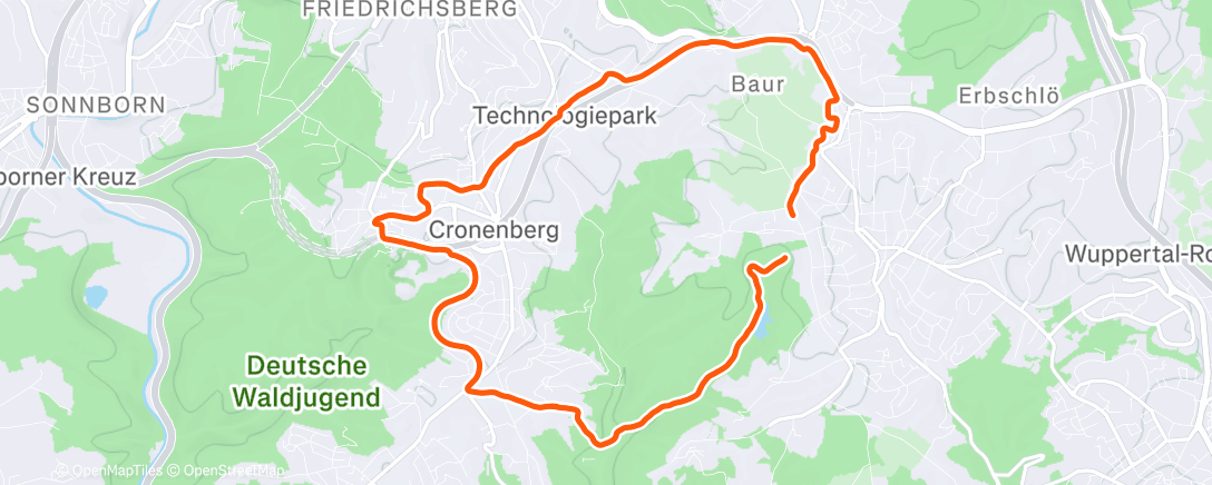 Map of the activity, 2. Weihnachten mit Lauretta 🎅❤️
