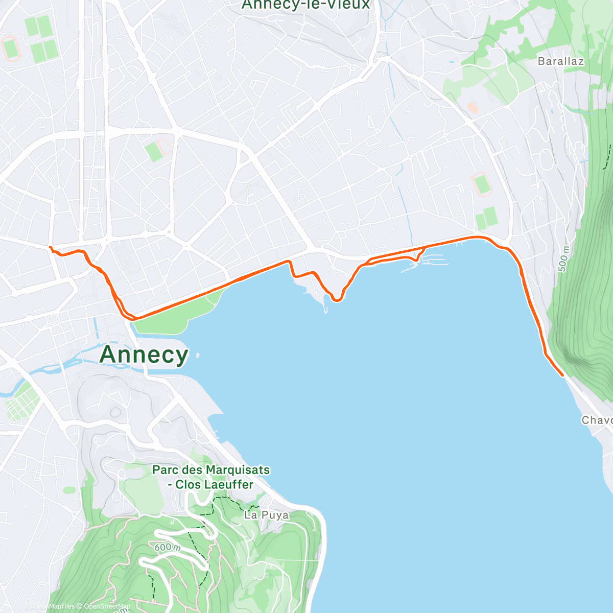 Map of the activity, Activation