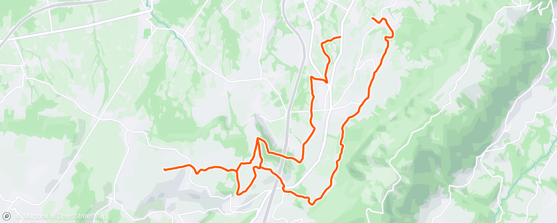 Karte der Aktivität „Mont Sion Trails”
