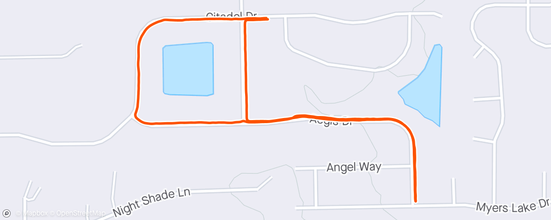 Karte der Aktivität „Lunch Walk”