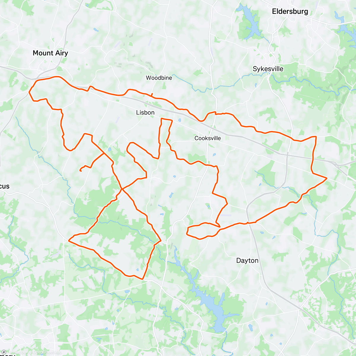 Mapa de la actividad, A slow Gerrymander