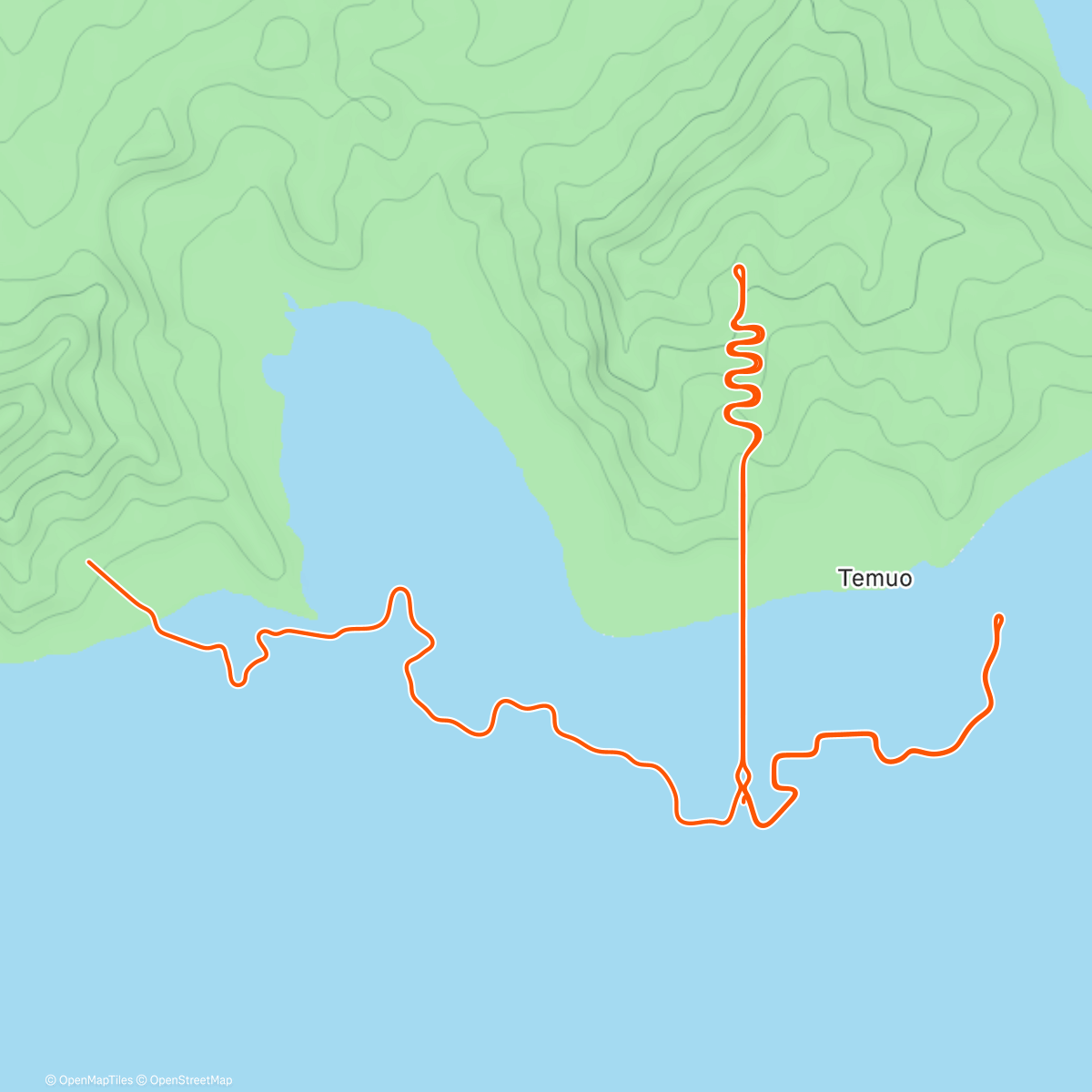 Map of the activity, Zwift - Group Ride: Stage 4 - Zwift Camp: Build  (A) on Hilltop Hustle in Watopia