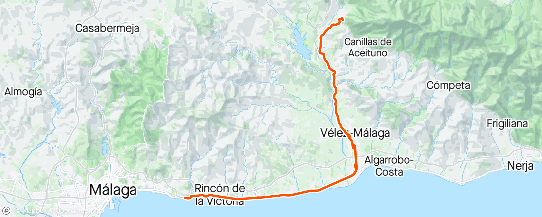 Map of the activity, Alcaucin