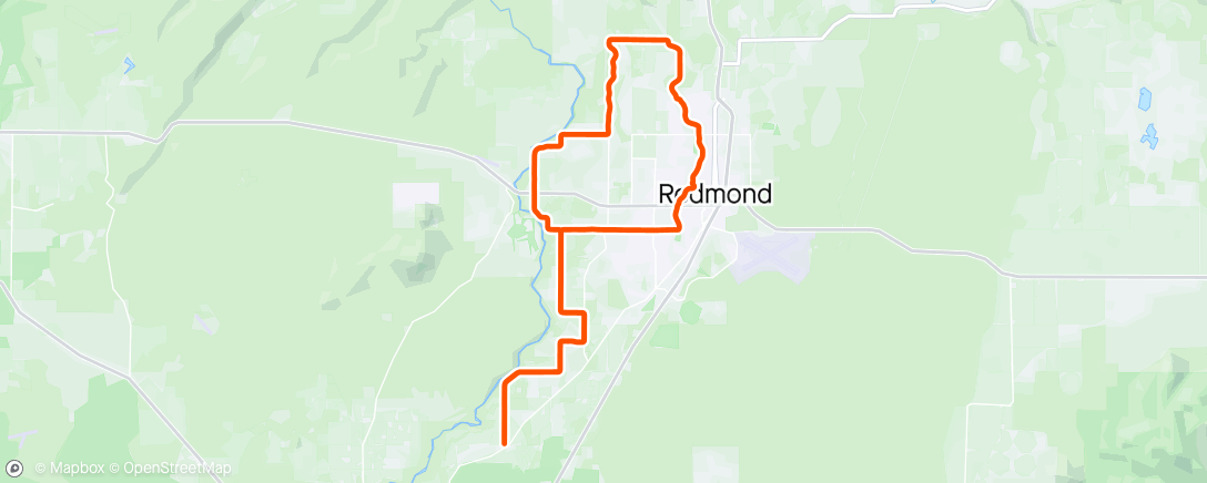 Map of the activity, Redmond farm tour
