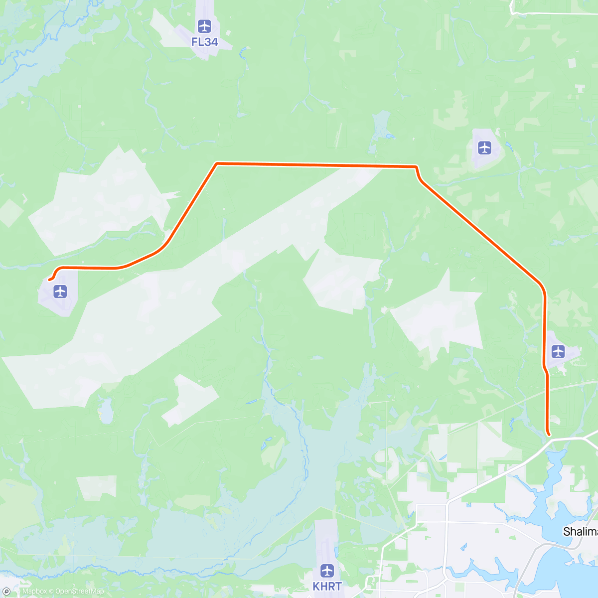 Map of the activity, Slow burn