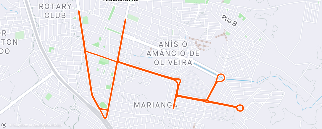 Map of the activity, 🚴‍♂️