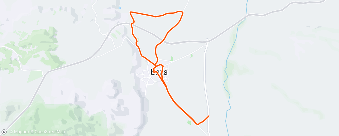 Map of the activity, Post Plane Spin