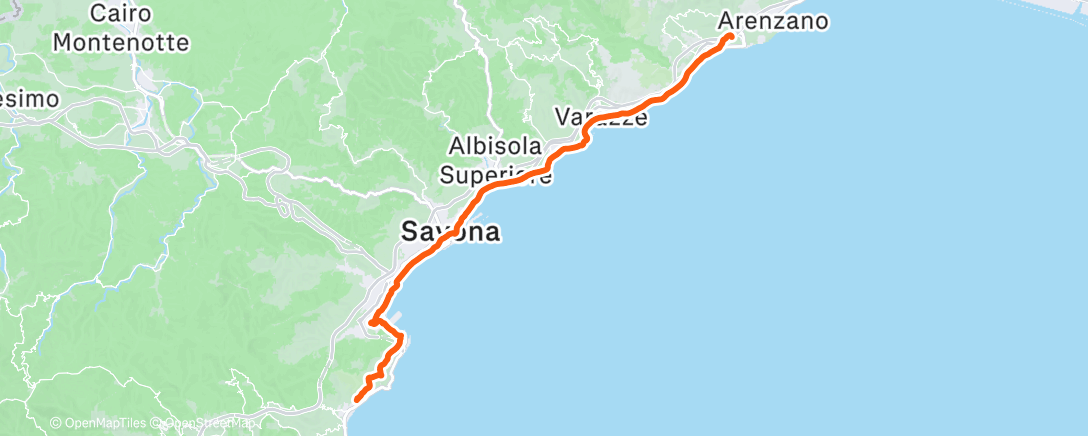 Map of the activity, Dia 39 de la Volta al Món a Peu