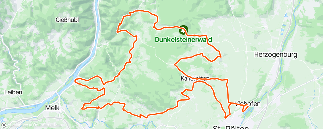 Map of the activity, Auf der Suche nach 2000hm