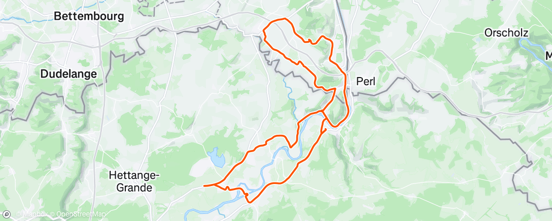 Map of the activity, Sortie le matin