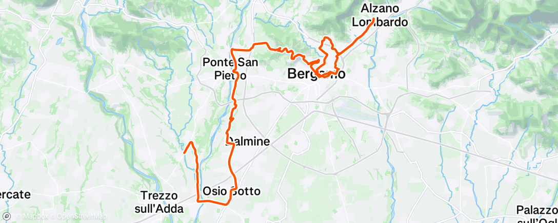 Map of the activity, Italiaaaaaaa