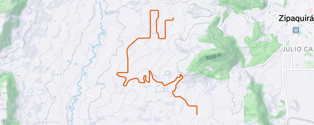 Mappa dell'attività MyWhoosh - Power Reps #1