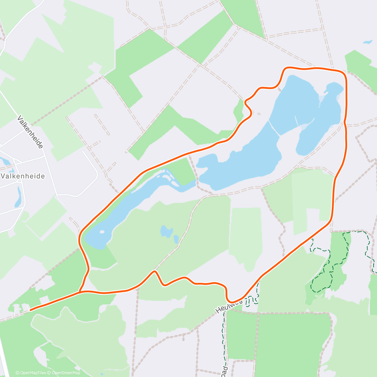 Map of the activity, Wat een spontane date!😍🤩