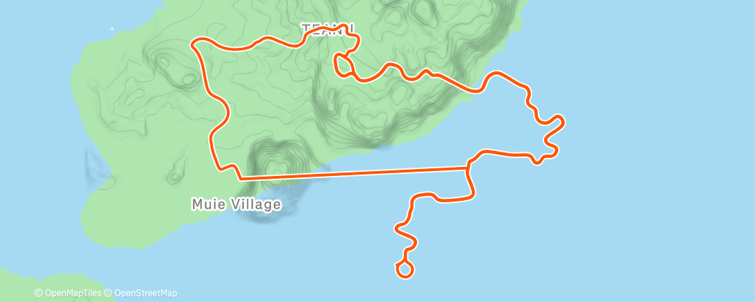 Karte der Aktivität „Zwift - Pre- Race on Tempus Fugit in Watopia”