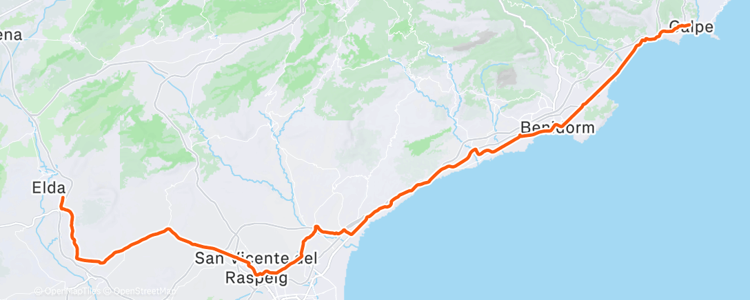 Map of the activity, Birthday Ride 🎁