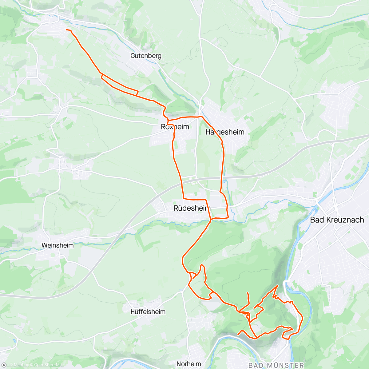 Map of the activity, Brötchenrunde 🌳