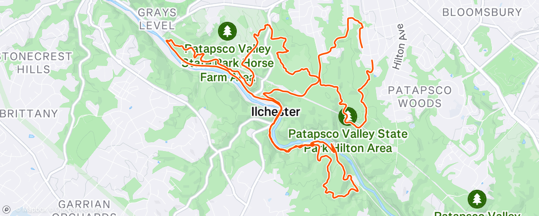 Map of the activity, Merry Christmas Yall