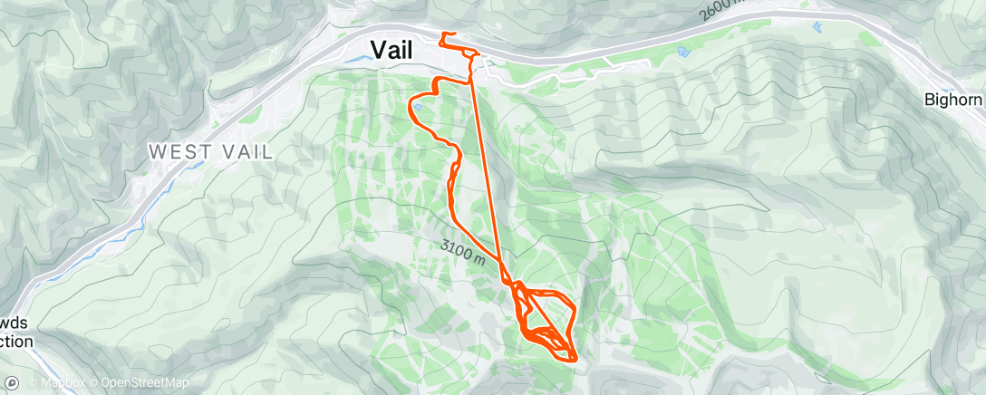 Map of the activity, Morning surprise powder