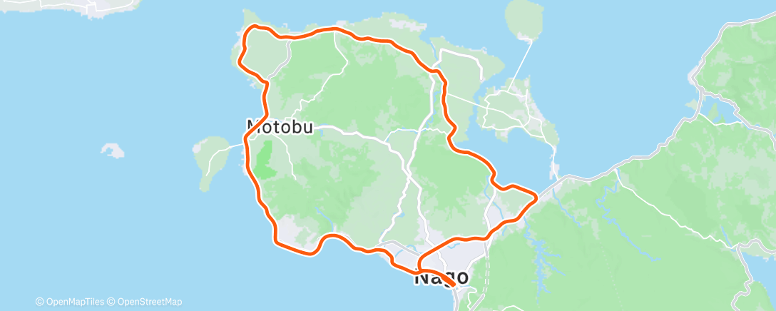 Карта физической активности (朝のライド)