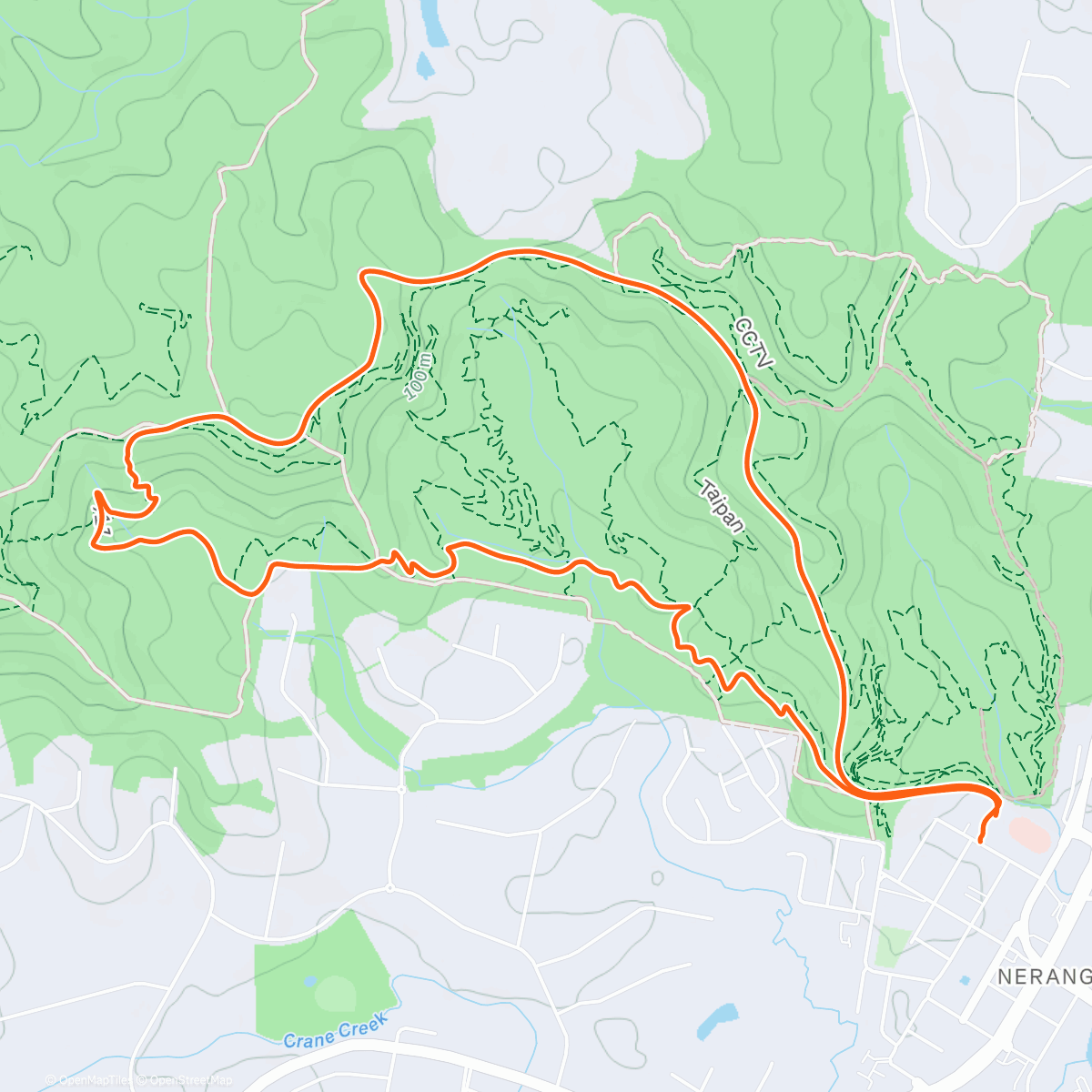 Peta aktivitas, Saw deer, roos just need some pigs and could be full bush