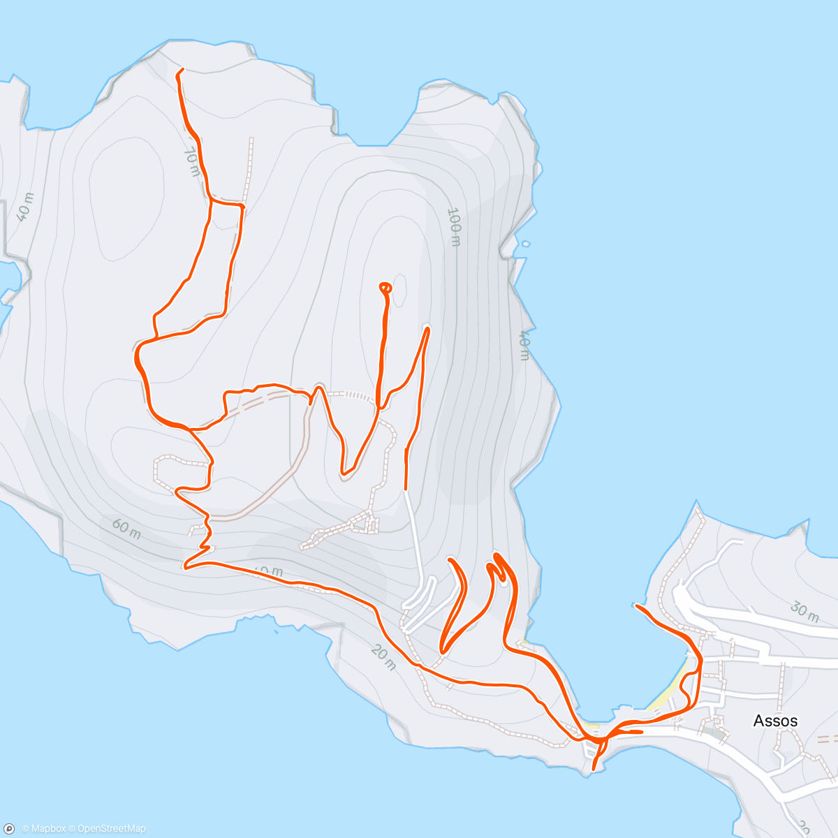 Map of the activity, Exceptionnal Asos climb to Heaven ↗️✨️ w/Coco