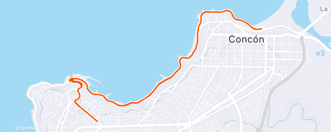 Map of the activity, Trote con el Emilio