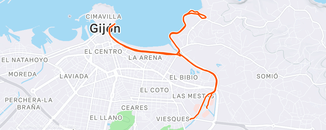 Map of the activity, Rodajin