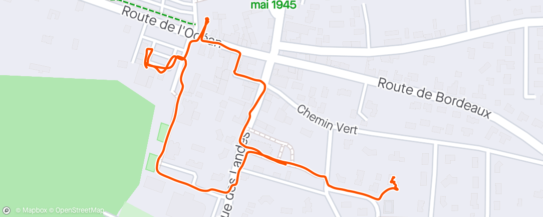 Map of the activity, Dog Walk avec Milka 🐾🐾🐾
