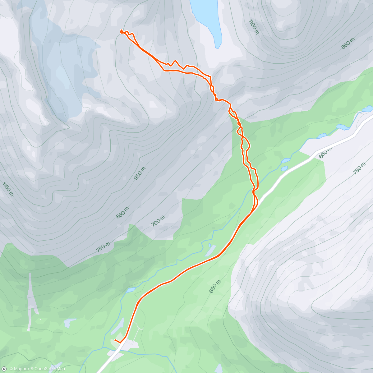 Map of the activity, Valldal med Nils og Tuva🤩🏔️