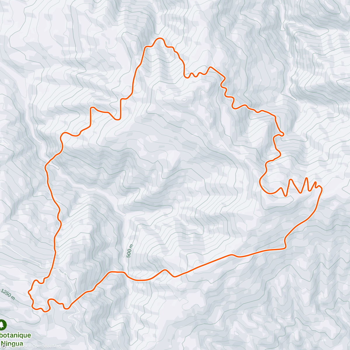 Map of the activity, 20241119: Zwift - Pacer Group Ride: Casse-Pattes in France with Taylor