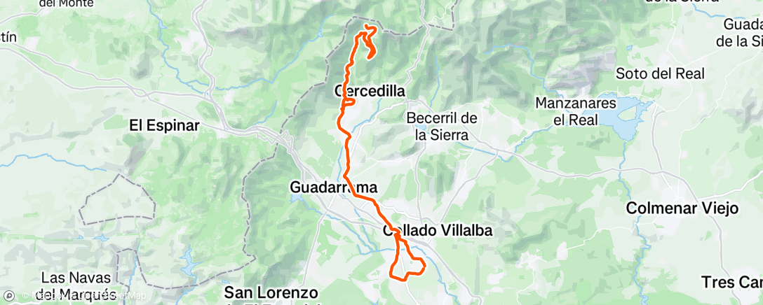 Map of the activity, Actividad matinal