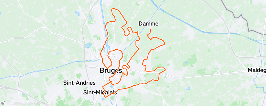 Map of the activity, SRC - Men Qualifier Race 4