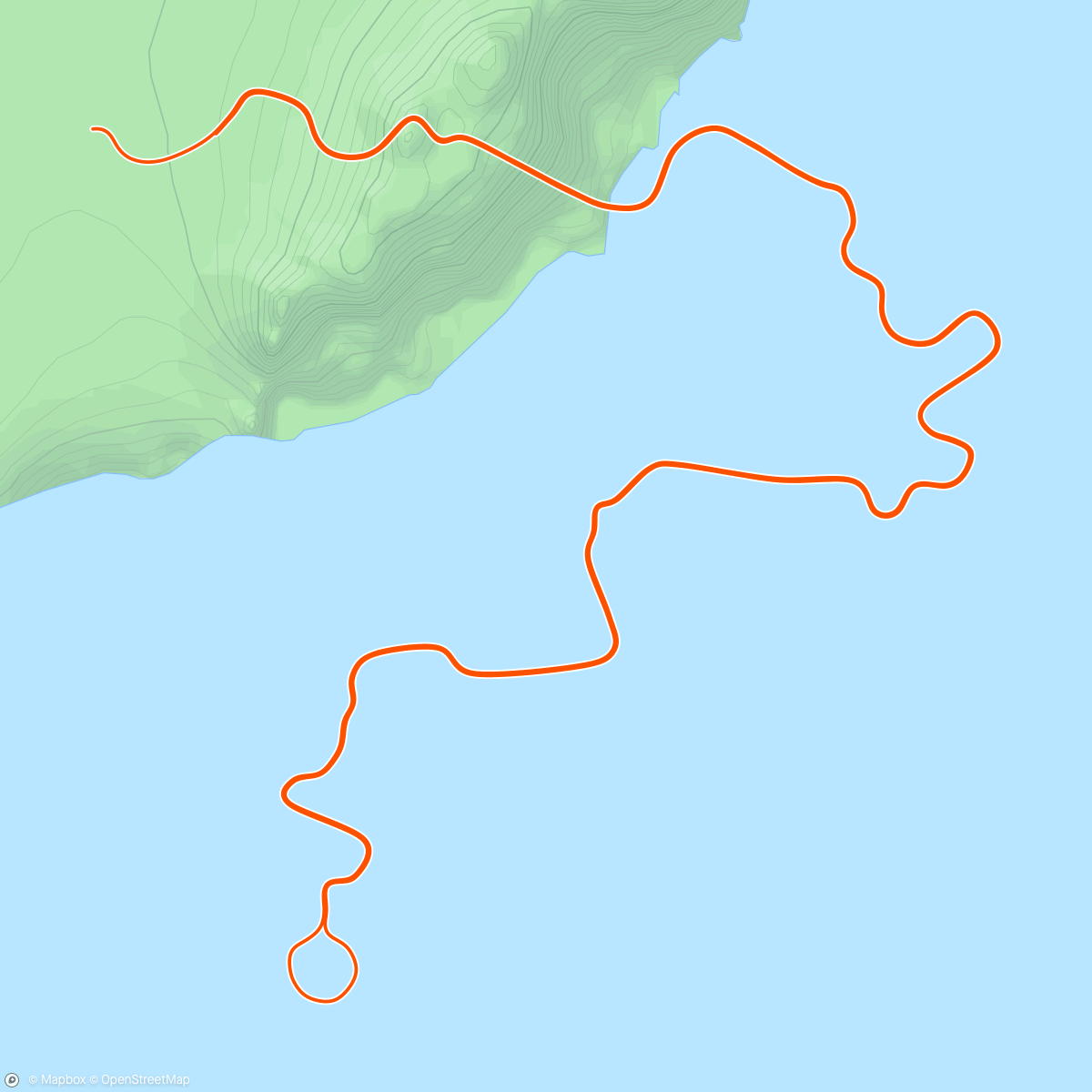 Map of the activity, Zwift - Pacer Group Ride: Tempus Fugit in Watopia with Taylor