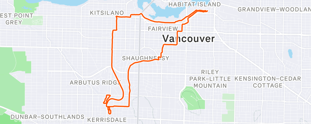 Карта физической активности (Exploring City Streets & Furniture Stores)