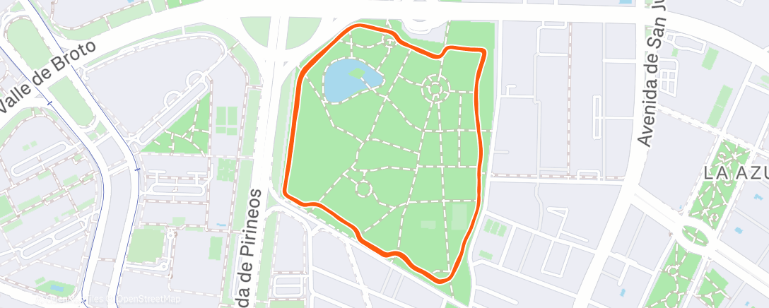 Map of the activity, Trote cochinero 🐷
