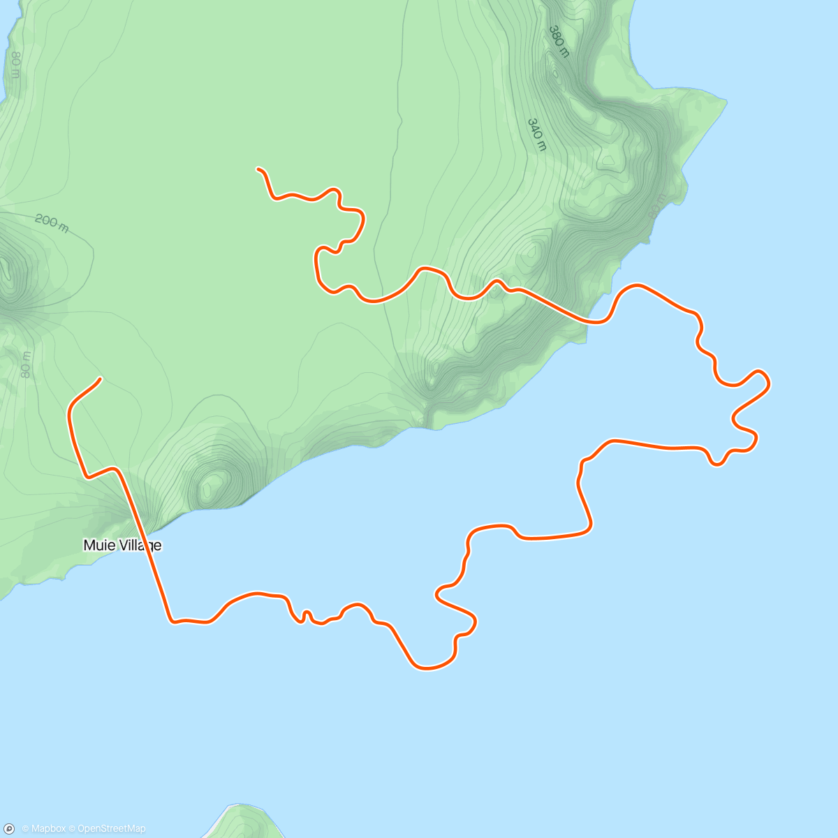 Map of the activity, Zwift - Group Workout: Short - Cadence and Cruise  on Big Flat 8 in Watopia