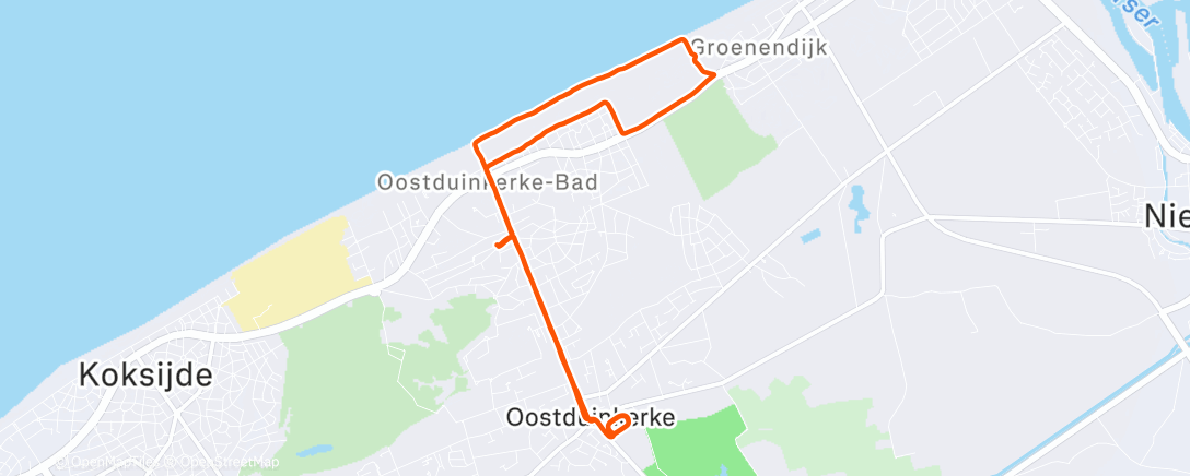 Map of the activity, Abba, The Cure & un bas soleil ☀️