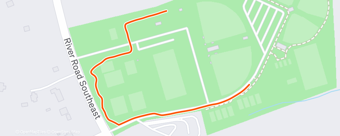 Map of the activity, Lunch Ruck