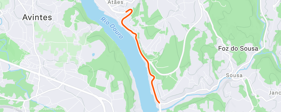 Map of the activity, ROUVY - 7 Minute Cool-down