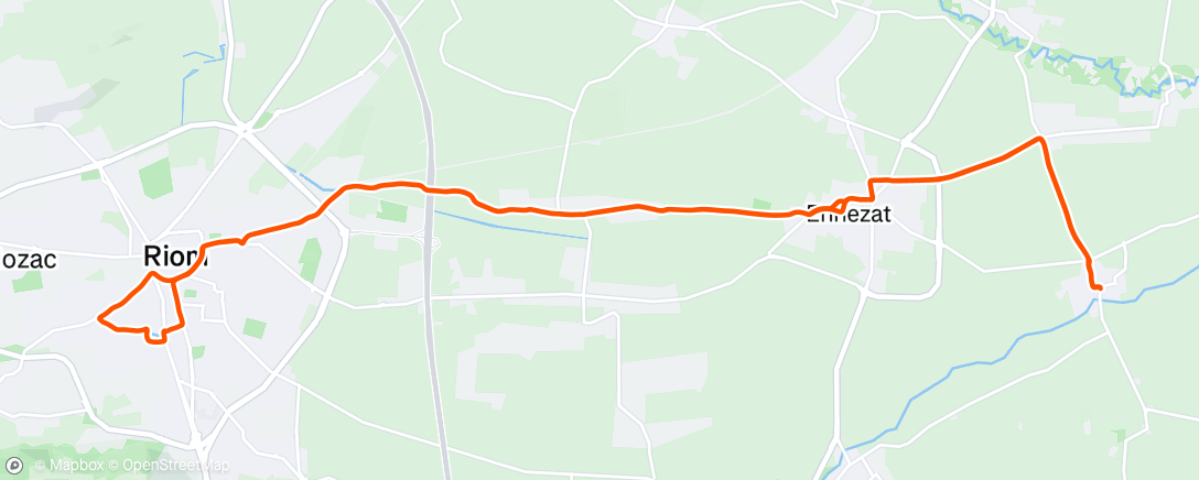 Map of the activity, Route - Aller/Retour piscine + goûter en famille 🏖️
