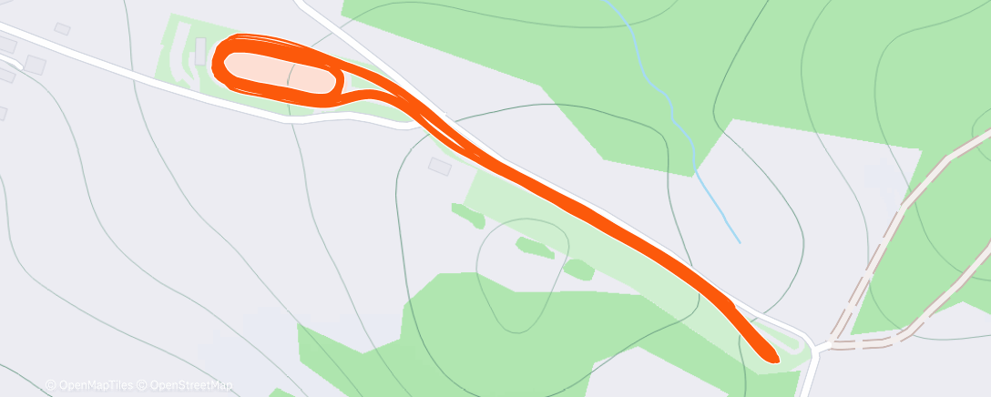 Map of the activity, Klikuszowa Nordic Ski #7