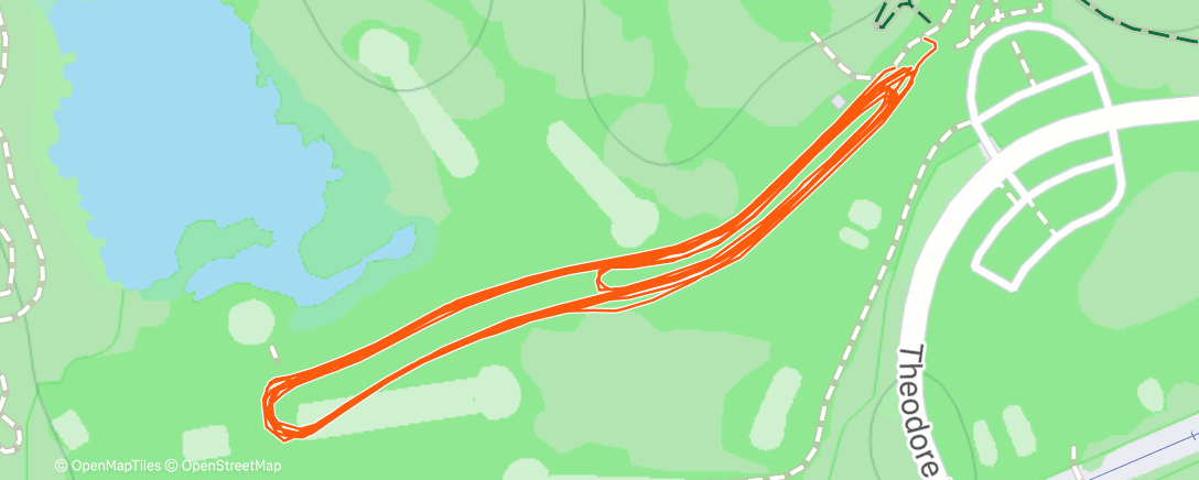 Map of the activity, Drills