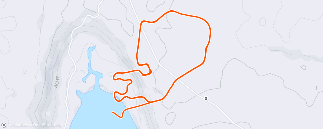 Mappa dell'attività Zwift - Race: Zwift Crit Racing Club - Neokyo Crit Course (B) on Neokyo Crit Course in Makuri Islands