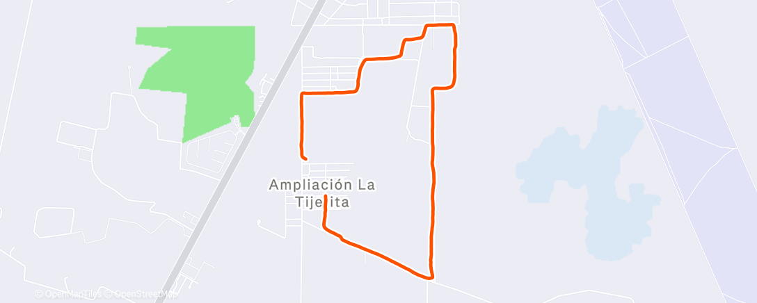 Map of the activity, Afternoon Ride