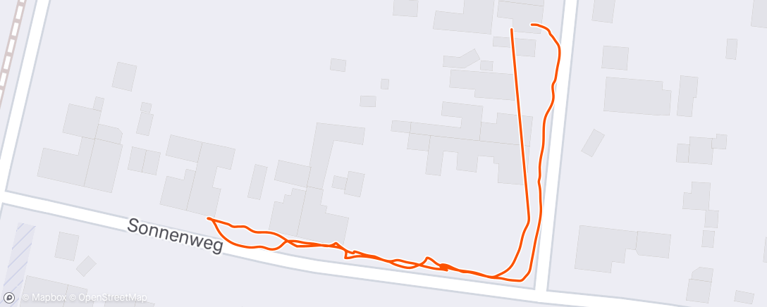 Map of the activity, Spaziergang am Nachmittag